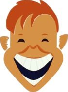 portrait of a comic guy as a graphic image