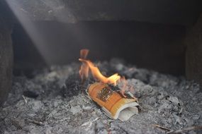 burn for luck as a tradition in thailand