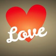 Heart of love clipart