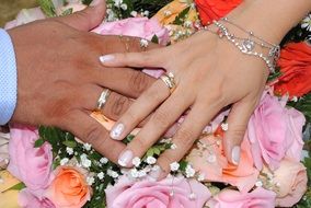 Rings on the wedding