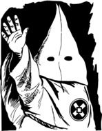 America klu klux klan drawing