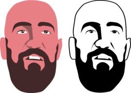 clipart of the Bored Comic Characters