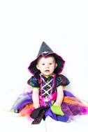 child in wizard costume