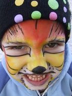 Child Drawing Face