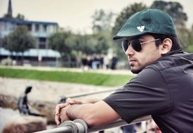 pensive man in copenhagen