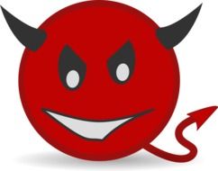 Devil Icons drawing