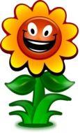 caricature of the sunflower