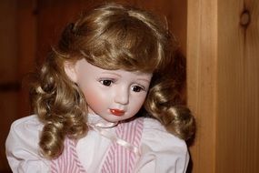 doll with sad face