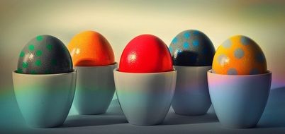 Easter Eggs Cups