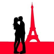 Love Passion Paris drawing