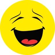 Happy Laughing face drawing