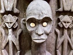 pagan zombie statue