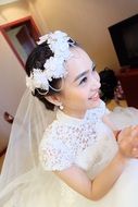 happy bride in china