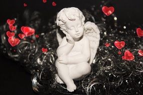 stone statue Angel Love