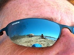 Sunglasses beach Reflection
