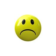 yellow sad smiley