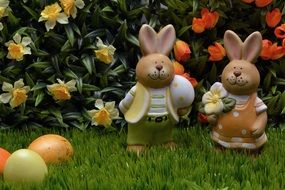 porcelain figures for easter