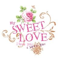 inscription sweet love