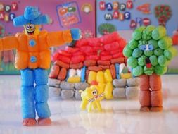 happy unusual figures for children