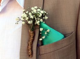 groom's flower