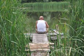 Fishing, russia, tambov