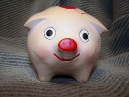 Happy piggy bank