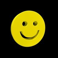 Smiley Yellow Laugh drawing