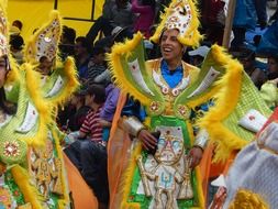 costumes carnival in Peru