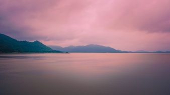 Beauty Magenta Landscape