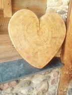 heart of wood on the shelf