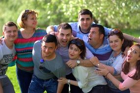 best friends funny photo the gang