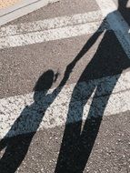 shadow Mother And Daughter
