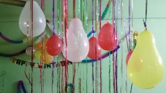 balloons for birthday celebration