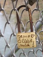 Bridge Love Padlock