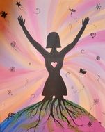 Acrylic Painting drawing