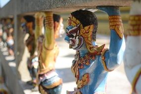 traditional religious statues in thailand