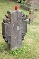 Cemetery Tombstone Old Cross memory