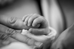Child Birth Hand