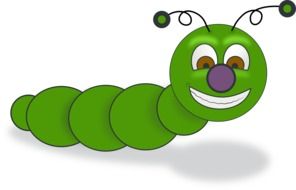 Worm Cartoon drawing