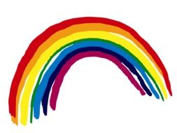 Rainbow Cartoon drawing