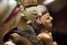 stylized marionettes
