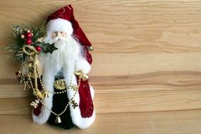 soft figure of santa claus