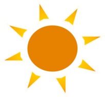 Sun Orange drawing
