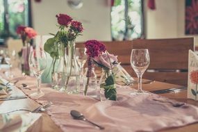 table setting for wedding