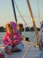 Children on the Yacht