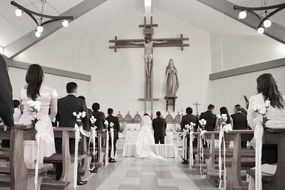 marriage ceremony in church