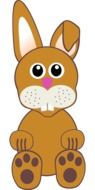 rabbit or hare as a graphic image