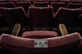 Chair in the cinema