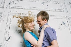 photo shoot of a happy couple