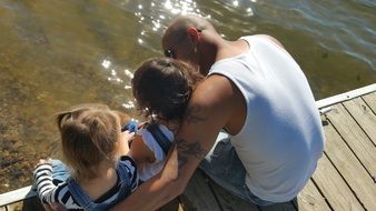 Father and Children
